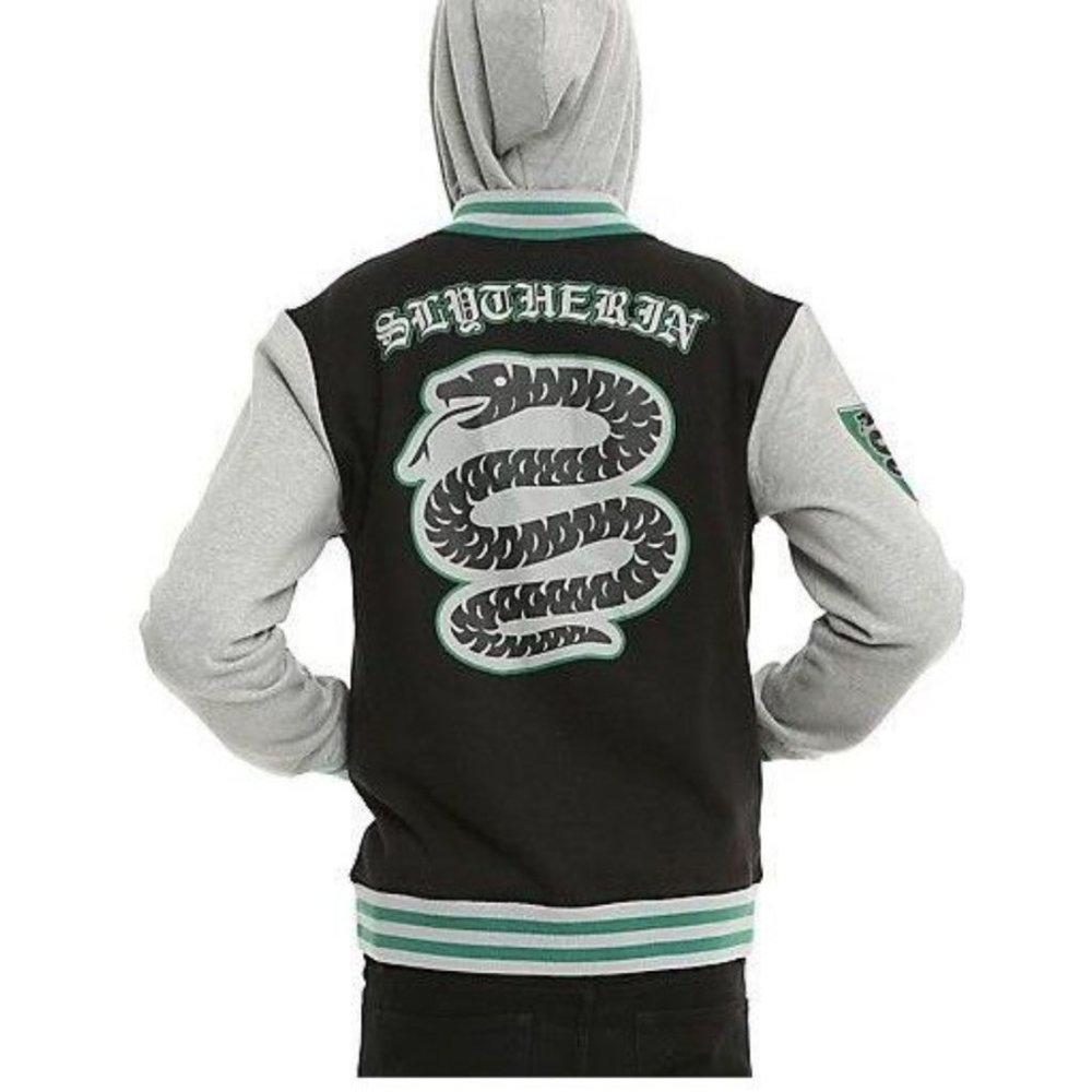 Harry Potter Slytherin Varsity Jacket